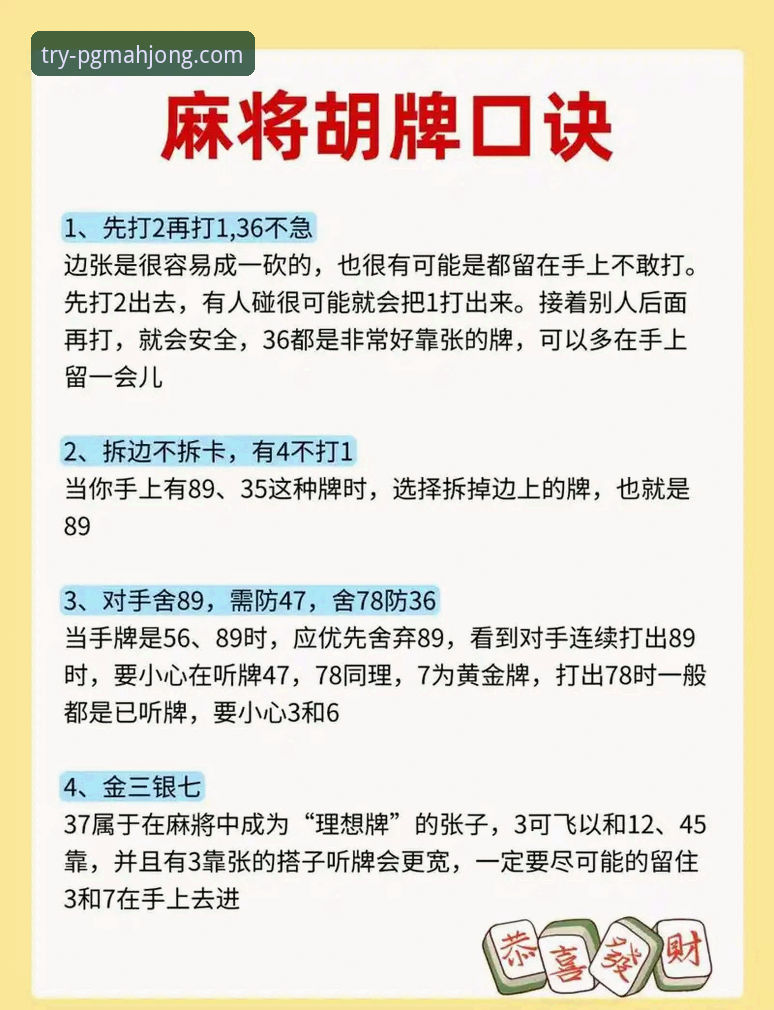 PG麻将胡了游戏规则全面评测：新手必看的上手指南与实战心得